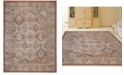 KM Home CLOSEOUT! 3802/0021/TERRACOTTA Gerola Red 5'3" x 7'3" Area Rug